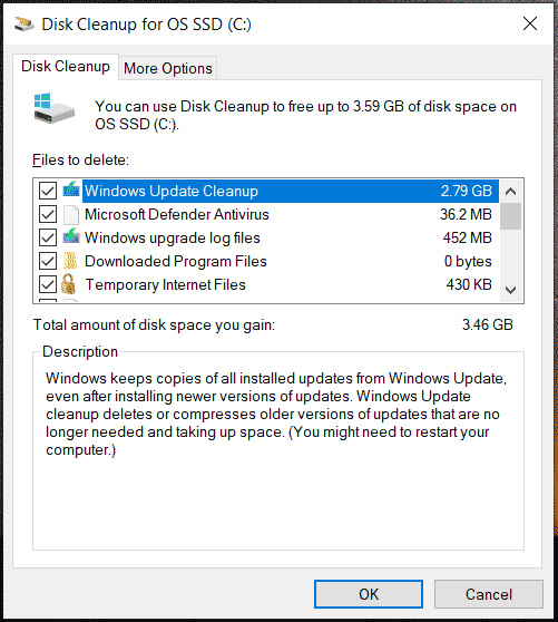 Disk Cleanup