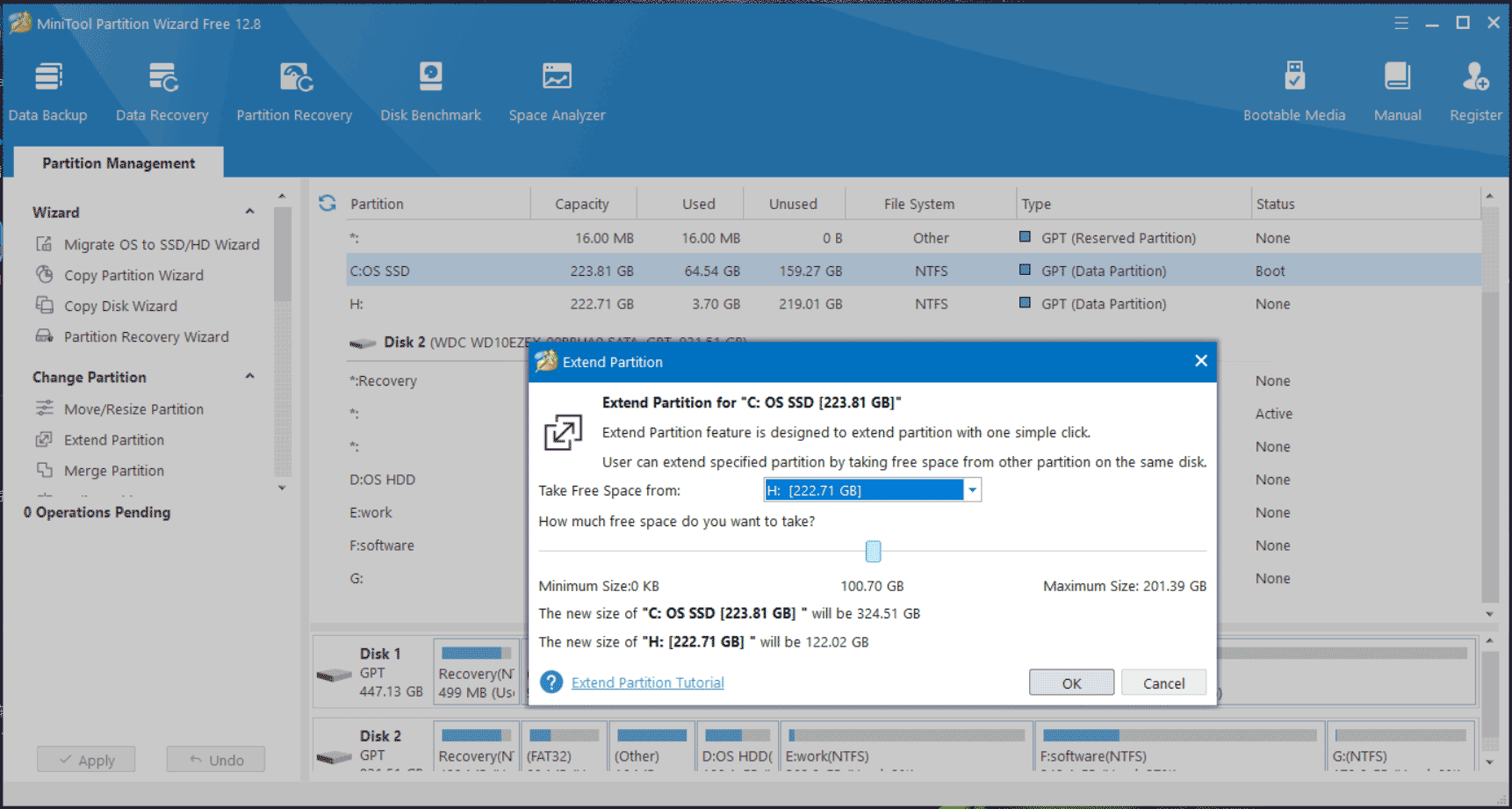 MiniTool Partition Wizard