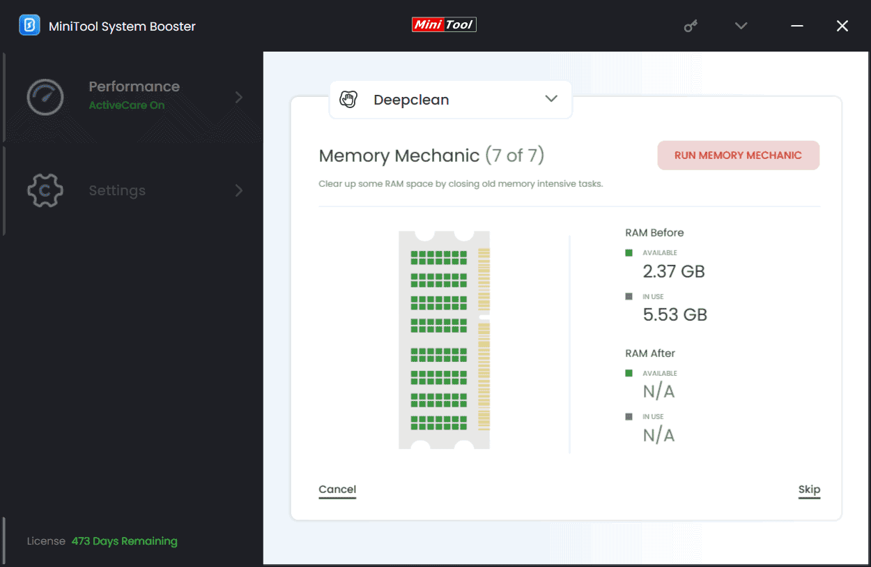 memory mechanic