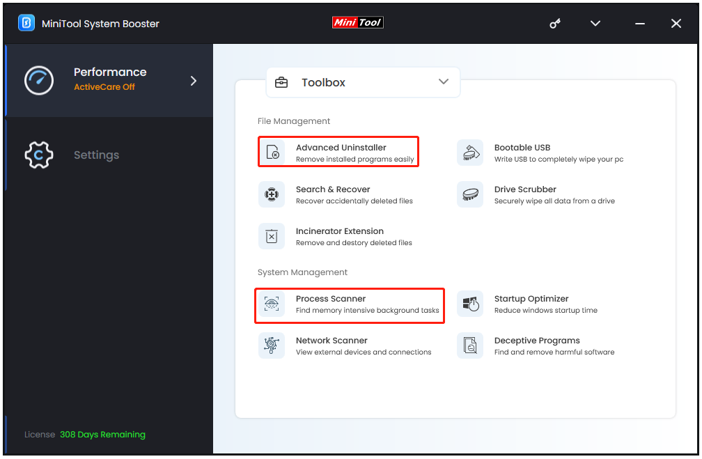 file and system management